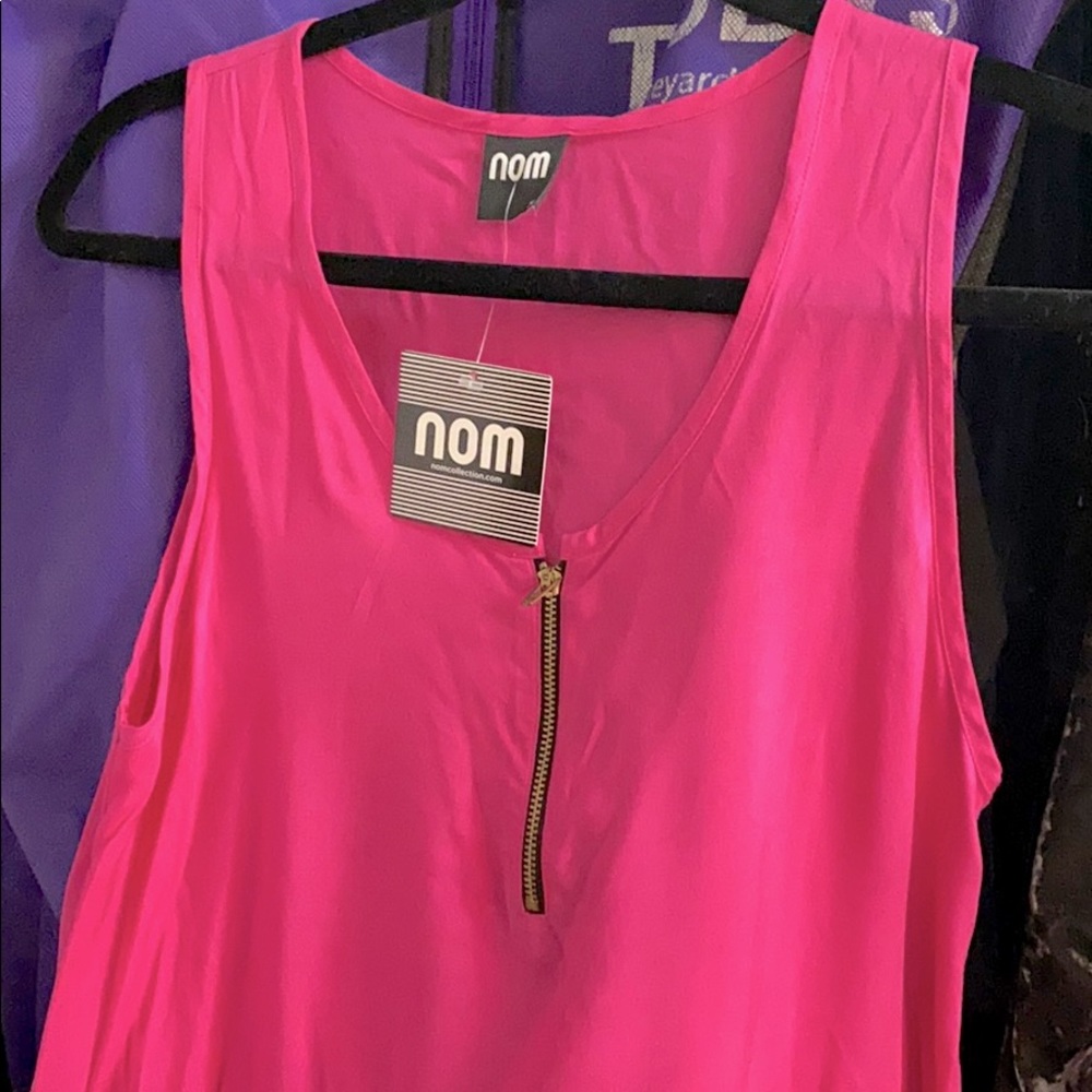 Pink top from NOM COLLECTION